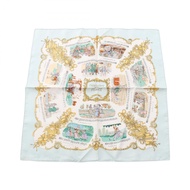 [二手] 愛馬仕 HERMES 圍巾 Petit Carré Carré 45 CHANSONS DE FRANCE 絲綢 Carré 45 女士二手 B
