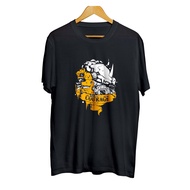 AGUMON COURT - DIGIMON SERIES anime distro t-shirt made of 30s combed cotton