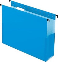 Pendaflex SureHook Reinforced Hanging Box File, 3", Letter, Blue, 1/5 Cut, 25/BX (59203)