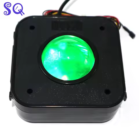 Arcade Track Ball Game Trackball Mouse USB connection Illuminated 4.5cm Round LED Tracking Mouse Con