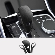 For BMW G20 G22 G23 X3 G01 X4 G02 325i 330i 320i 2020-22 Gear Shift Cover Trim Suede Auto Interior A