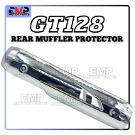 MUFFLER BELAKANG GT128 REAR MUFFLER PROTECTOR GT128 EXHAUST COVER GT128 PROTECTOR EKZOS COVER