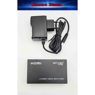 HDMI SPLITTER (1 IN 4 OUT ) 4 PORT 4K x 2K HDMI SPLITTER MT-SP 104M