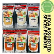 HEXA Herb & Spices Powder FOOD SERVICE PACKAGING -(Cinnamon/Garlic/Onion/Paprika/Cajun)