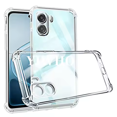 Transparent Phone Case for Oppo A6X 4G 5G A6 Pro Clear Soft TPU Back Cover for Oppo A 6 X A6Pro Prot