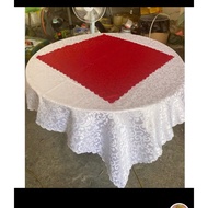Brocade tablecloth in the middle of the table, 80cm x80cm