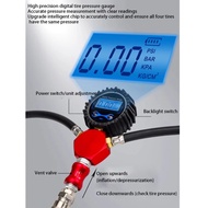 Four Way Digital Display Tire Pressure Inflation Tube High-precision One To Four Tube Tire Pressure 