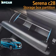 Nissan Serena c28 (2023-2027) e-Power Storage box partition for passenger side car interior accessor