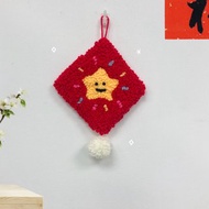 【DIY材料包】俄羅斯刺繡 I 小春聯*幸運星*(含工具及教學影片)