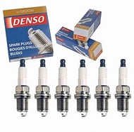 6 pc DENSO Standard U-Groove Spark Plugs compatible with Toyota 4Runner 3.0L V6 1989-1995