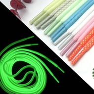 1 Pair Round Coconut Shoelaces Luminous Round Shoelaces Fluorescent Pants Rope Luminous Hat Rope