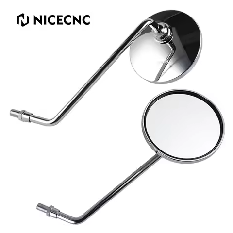 Motorcycle Rear View Mirrors M10*1.25 Side Mirror for Honda CB200 CB200T CB350 CB350G CB350 CB400F C