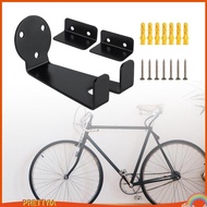 [PrettyiaSG] Horizontal Rack Bike Hanger Organizer, Pedal Rack, Garage Storage Hooks for Hybrid, Road Bicycles Space Saving Indoors