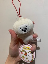<<全新>> Usagyuuun 小突兔 x 肉包兔 🐰🥟 純白包包 小突兔 肉包 吊飾公仔  有吊牌