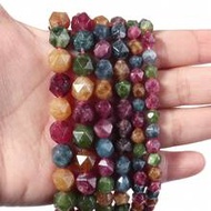 Natural Stone Beads, Cut Beryl Spacer Beads For Jewelry Making Bracelets Necklaces, 6mm/8mm/10mm
