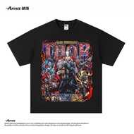 American Thor Digital Direct Print Short Sleeve Pure milk fiber T-Shirt For Men And Women High Stree