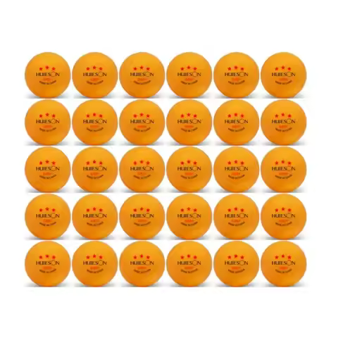 Huieson 3 Star G40+ ABS Table Tennis Balls Professional Training Competition Ping Pong Balls for Tab