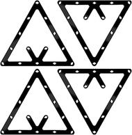4 Pcs Magic Ball Rack 8-Ball, 9-Ball & 10-Ball Ball Billiards Triangle Rack Sheet Billiards Balls Ho