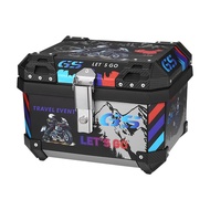 57L/55 L Motorcycle Trunk Motor Top Box ABS Motorcycle Trunk Box Used Motorcycle Spare Parts