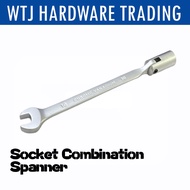 Flexible Box Socket Combination Wrench Spanner 8mm 10mm 12mm 13mm 14mm 17mm Swivel socket combinatio