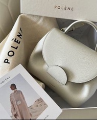 大熱Polene number one nano 粉筆白色