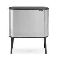 BRABANTIA BO TOUCH Waste Bin 36L MATT STEEL