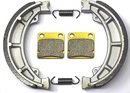 Front Brake Pads Rear Shoes for Suzuki DR200 DR200S DR200SE 86 87 88 96 97 98 99 2000 2001 2002 2003