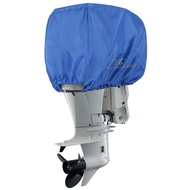 Explore Land Outboard Motor Cover - Waterproof 600D Heavy Duty Boat Engine Hood Covers - Fit for Mot