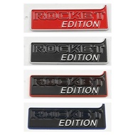 Car ROCKET EDITION Trunk Fender Logo Badge Emblem Decals Decoration Sticker For Benz Brabus G Class 