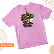Super Mario Unisex Game Kids T-Shirt 1 2 3 4 5 6 7 8 9 10 Years