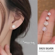 Miss.Ing · S999 Silver Earring Flower Ear Studs Earring · Hypoallergenic EDB0141