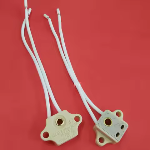 2PCS/Lot Topcon 6V20W special lamp holder for slit lamp G4 lamp holder ceramic lamp holder