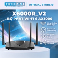 Bộ phát Wi-Fi 6 TOTOLINK X6000R V2 - Router Wi-Fi 6 băng tần kép Gigabit AX3000