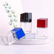 Luxury square high-quality glass perfume bottle model F104 30ml mist spray nozzle