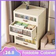 Storage box Household drawer type transparent wardrobe clothes storage cabinet plastic organizer