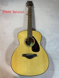 กีตาร์โปร่ง Yamaha ไม้สนแข็งด้านบน (FS800/FS820/FS830รุ่น) กีตาร์มืออาชีพ