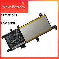 7.6V 38WH C21N1634 Laptop Battery for ASUS A580U X580U X580B A542U R542U R542UR X542U V587U FL5900L 