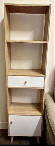 層架書櫃連儲物櫃