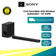 SONY 2.1ch Soundbar with Wireless Subwoofer Home Theather - HT-S400 音箱 音响
