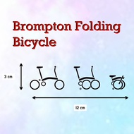 🔥 [Free Shipping] Brompton Folding Bicycle Vinyl Waterproof Glossy Matte