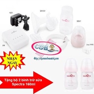 Spectra Q mini Breast Pump + Free Set Of 2 Specra Milk Storage Bottles