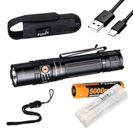 PD36R V2.0 1700 Lumen Type-C USB Rechargeable EDC Tactical Flashlight with TWO ARB-L21-5000 and Lume