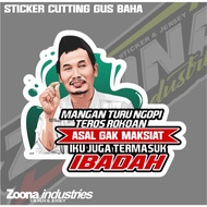 LATEST GUS BAHA' HOLOGRAM STICKER - LATEST GUS BAHA WORDS STICKER