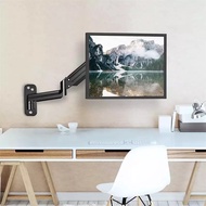 Wall Mounted Gas Spring Single Monitor Arm for Monitor up to 34Inch