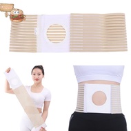 feng Ostomy Hernia Belt Stoma Support Wraps Ostomy Belt Unisex Ostomy Hernia Support Belt Abdominal 