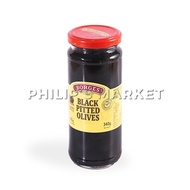 Borges Pitted Black Olives 340g