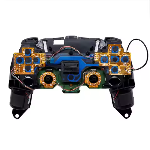 DT59 6 Colors DIY Light Board for PS5 Game Console Luminated D-Pad Thumbsticks Face Buttons (DTF) LE
