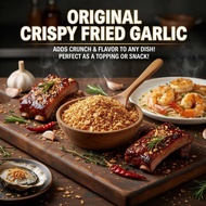 READY | Crispy Fried Garlic 3F FOOD – Original Flavor, Aromatic & Crunchy Food Topping