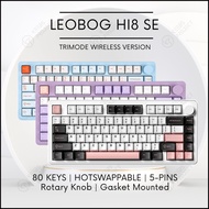 Leobog Hi8 SE Aluminum 75% 80 Keys Gasket Mounted Custom Mechanical Keyboard Keebs Project
