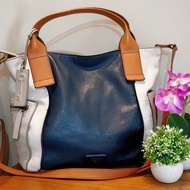 Tas Preloved Fossil Emerson Multi Blue